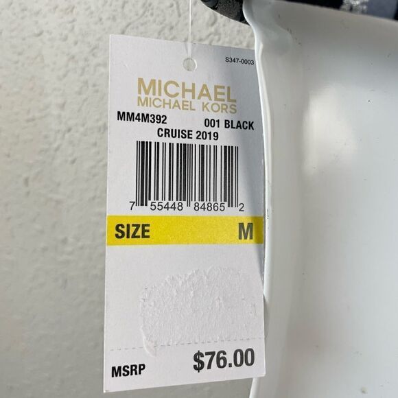 MICHAEL Michael Kors Metallic Silver and Black Bikini Sizes S or M - Picture 6 of 8